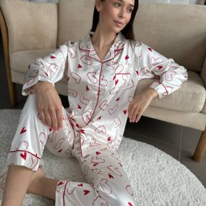 DO2678 піжама/ домашній костюм : сорочка + штани