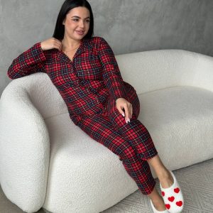 DO3801 піжама/ домашній костюм : кофта + штани