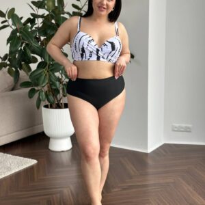 Купальник+ туніка для пишних форм XL-5XL [SW3613]
