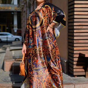 Розкішна сукня-туніка PLUS SIZE [SW626]